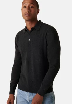 Maison Montagut Pulls>Pull Col Polo En Cachemire - Emerson