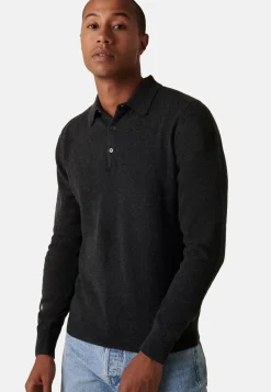 Maison Montagut Pulls>Pull Col Polo En Cachemire - Emerson