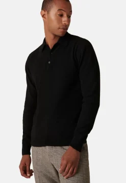 Maison Montagut Pulls>Pull Col Polo En Cachemire - Emerson