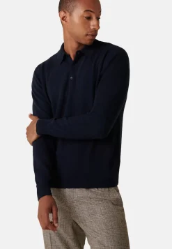 Maison Montagut Pulls>Pull Col Polo En Cachemire - Emerson