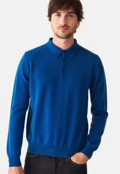 Maison Montagut Pulls>Pull Col Polo En Cachemire - Emerson