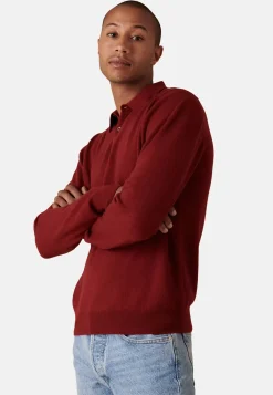 Maison Montagut Pulls>Pull Col Polo En Cachemire - Emerson