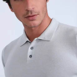 Maison Montagut Polos>Pull Col Polo En Laine Merinos - Beni