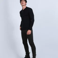 Maison Montagut Polos>Pull Col Polo En Laine Merinos - Beni