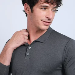 Maison Montagut Polos>Pull Col Polo En Laine Merinos - Beni