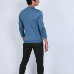 Maison Montagut Polos>Pull Col Polo En Laine Merinos - Beni