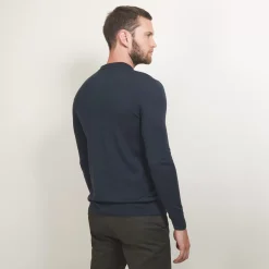 Maison Montagut Polos>Pull Col Polo En Laine Merinos - Beni