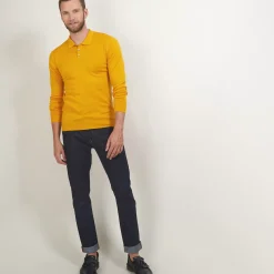 Maison Montagut Polos>Pull Col Polo En Laine Merinos - Beni
