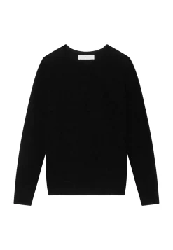 Maison Montagut Pulls>Pull Col Rond A Point Jersey En Laine Merinos - Asena