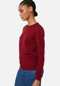 Maison Montagut Pulls>Pull Col Rond A Point Jersey En Laine Merinos - Asena