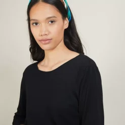 Maison Montagut T-Shirts>Pull Col Rond Avec Fentes En Laine Merinos - Betina