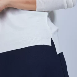 Maison Montagut Pulls>Pull Col Rond Avec Fentes En Laine Merinos - Betina