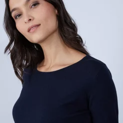 Maison Montagut Pulls>Pull Col Rond Avec Fentes En Laine Merinos - Betina