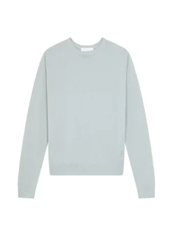 Maison Montagut Pulls>Pull Col Rond Avec Logo En Laine Merinos - Eddie