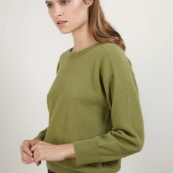 Maison Montagut Pulls>Pull Col Rond Emmanchures Marteau En Cachemire - Bree