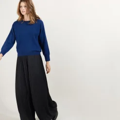 Maison Montagut Pulls>Pull Col Rond Emmanchures Marteau En Cachemire - Bree