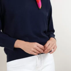 Maison Montagut Pulls>Pull Col Rond Emmanchures Marteau En Cachemire - Bree