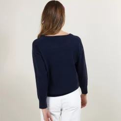 Maison Montagut Pulls>Pull Col Rond Emmanchures Marteau En Cachemire - Bree