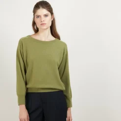 Maison Montagut Pulls>Pull Col Rond Emmanchures Marteau En Cachemire - Bree