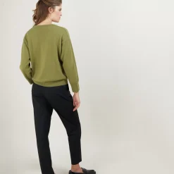 Maison Montagut Pulls>Pull Col Rond Emmanchures Marteau En Cachemire - Bree