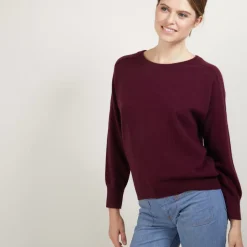 Maison Montagut Pulls>Pull Col Rond Emmanchures Marteau En Cachemire - Bree