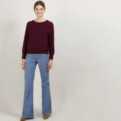 Maison Montagut Pulls>Pull Col Rond Emmanchures Marteau En Cachemire - Bree