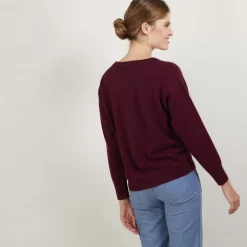 Maison Montagut Pulls>Pull Col Rond Emmanchures Marteau En Cachemire - Bree