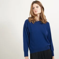 Maison Montagut Pulls>Pull Col Rond Emmanchures Marteau En Cachemire - Bree