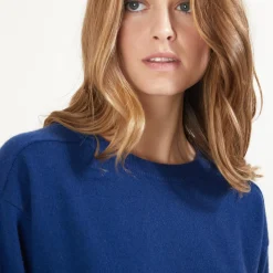 Maison Montagut Pulls>Pull Col Rond Emmanchures Marteau En Cachemire - Bree