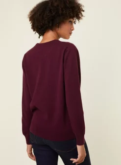 Maison Montagut Pulls>Pull Col Rond En Cachemire - Abeline