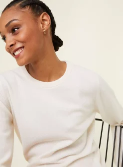 Maison Montagut Pulls>Pull Col Rond En Cachemire - Abeline