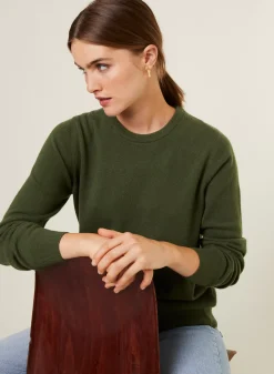 Maison Montagut Pulls>Pull Col Rond En Cachemire - Abeline