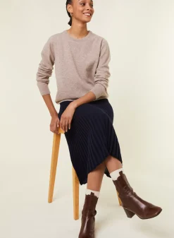 Maison Montagut Pulls>Pull Col Rond En Cachemire - Abeline