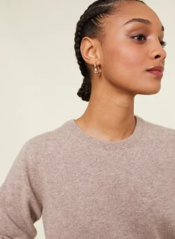 Maison Montagut Pulls>Pull Col Rond En Cachemire - Abeline