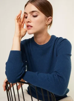 Maison Montagut Pulls>Pull Col Rond En Cachemire - Abeline