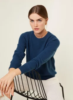Maison Montagut Pulls>Pull Col Rond En Cachemire - Abeline