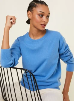 Maison Montagut Pulls>Pull Col Rond En Cachemire - Abeline