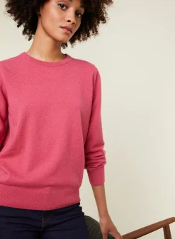 Maison Montagut Pulls>Pull Col Rond En Cachemire - Abeline