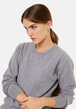 Maison Montagut Pulls>Pull Col Rond En Cachemire - Abeline
