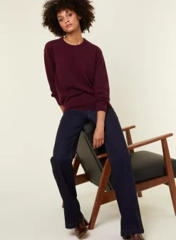 Maison Montagut Pulls>Pull Col Rond En Cachemire - Abeline