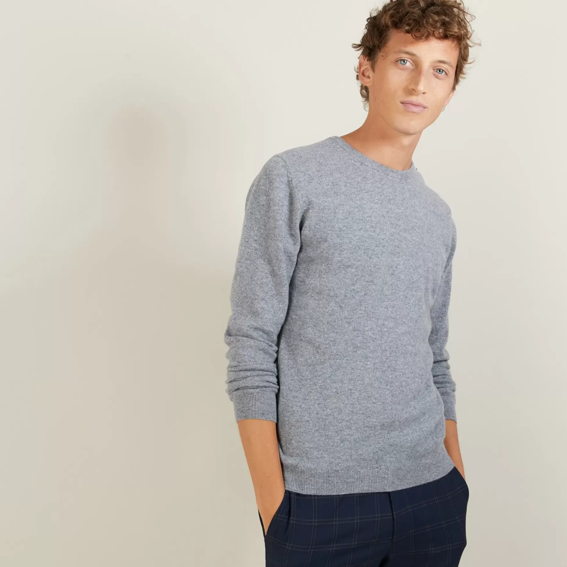 Maison Montagut Pulls>Pull Col Rond En Cachemire - Benoit