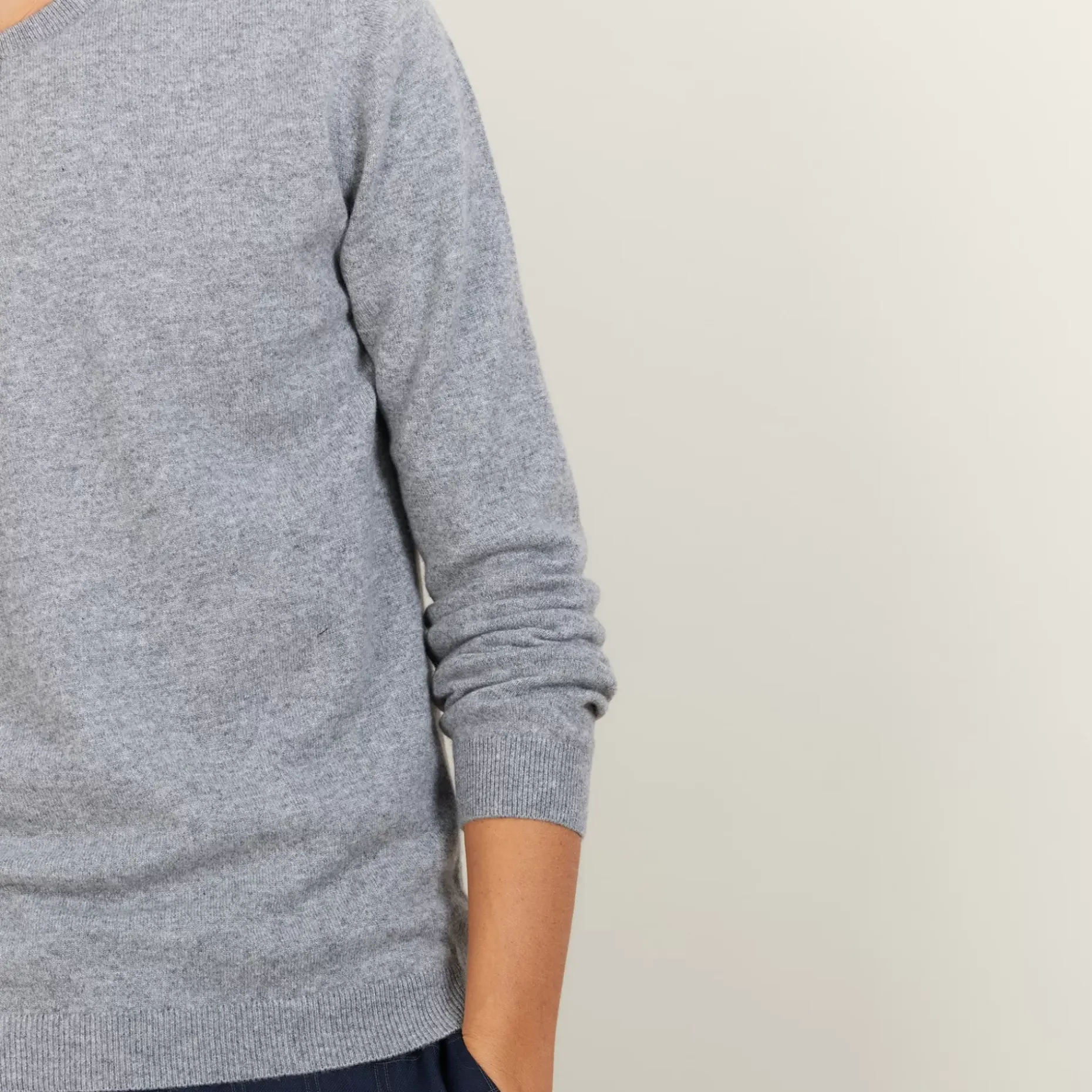 Maison Montagut Pulls>Pull Col Rond En Cachemire - Benoit