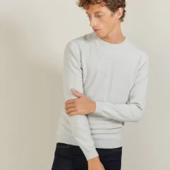 Maison Montagut Pulls>Pull Col Rond En Cachemire - Benoit