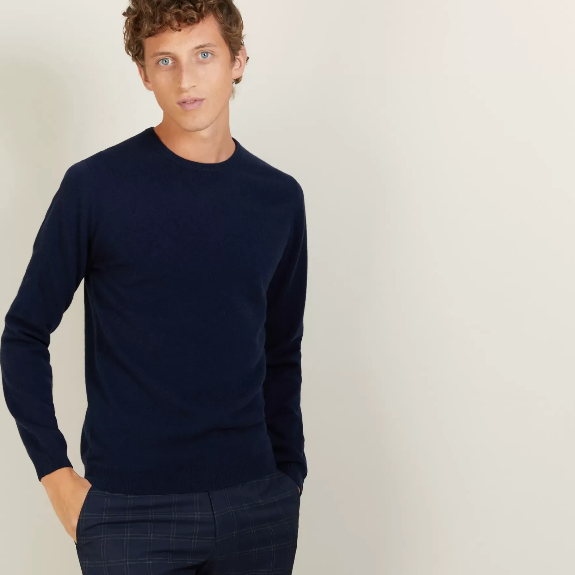 Maison Montagut Pulls>Pull Col Rond En Cachemire - Benoit