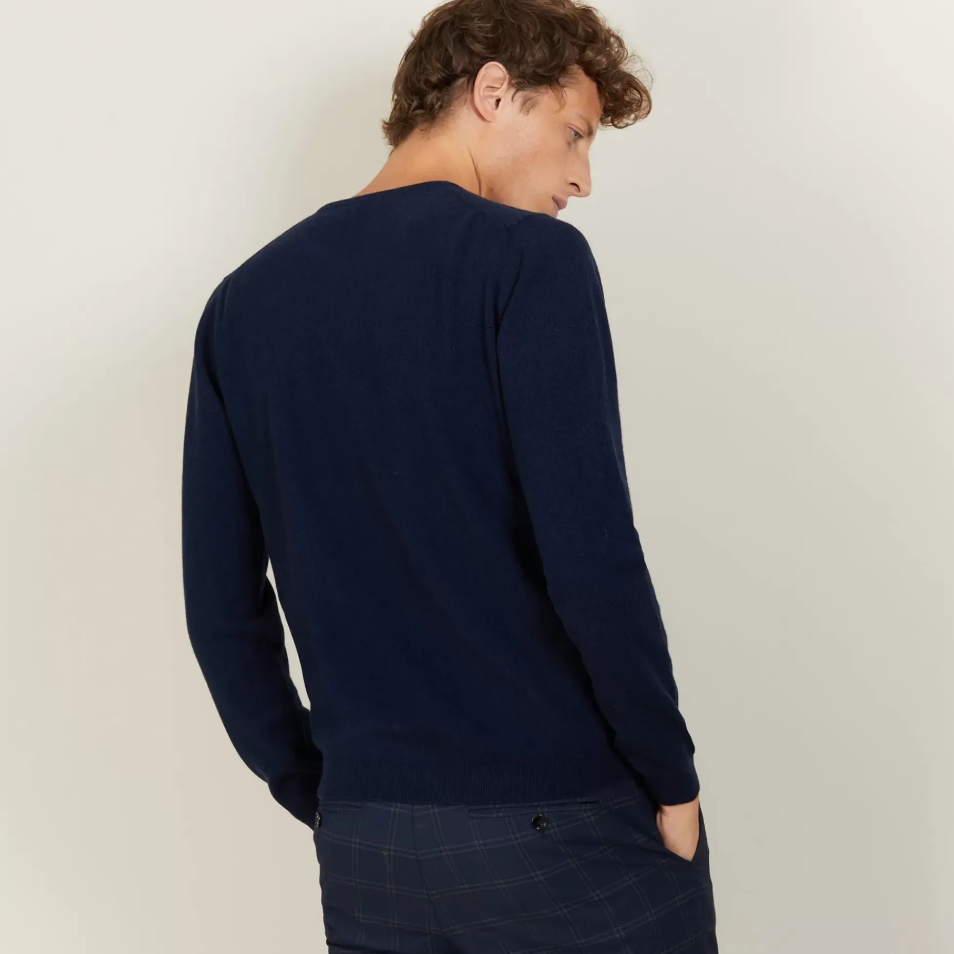 Maison Montagut Pulls>Pull Col Rond En Cachemire - Benoit