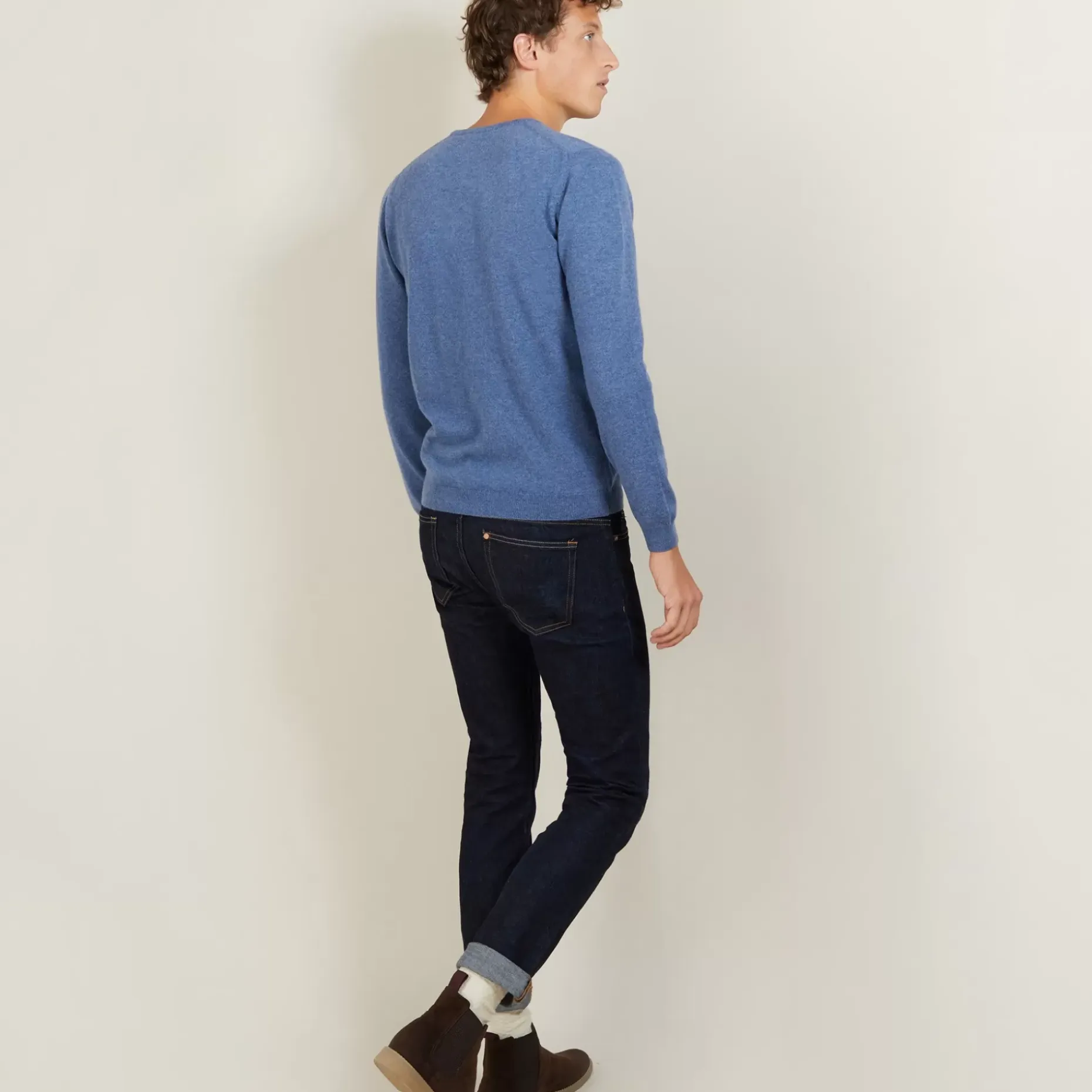 Maison Montagut Pulls>Pull Col Rond En Cachemire - Benoit