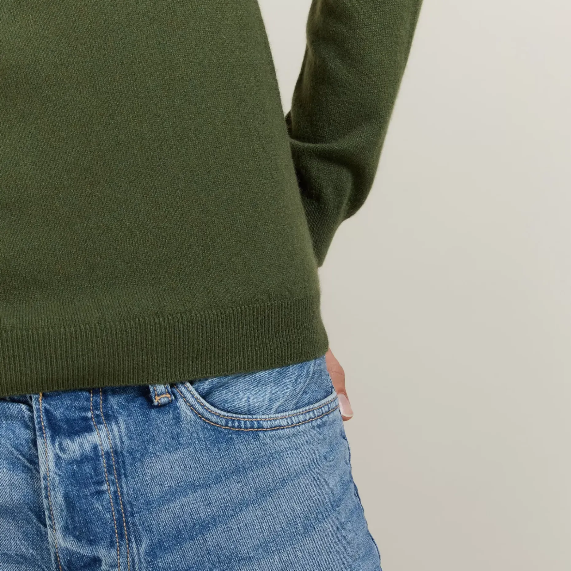 Maison Montagut Pulls>Pull Col Rond En Cachemire - Benoit