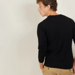 Maison Montagut Pulls>Pull Col Rond En Cachemire - Benoit