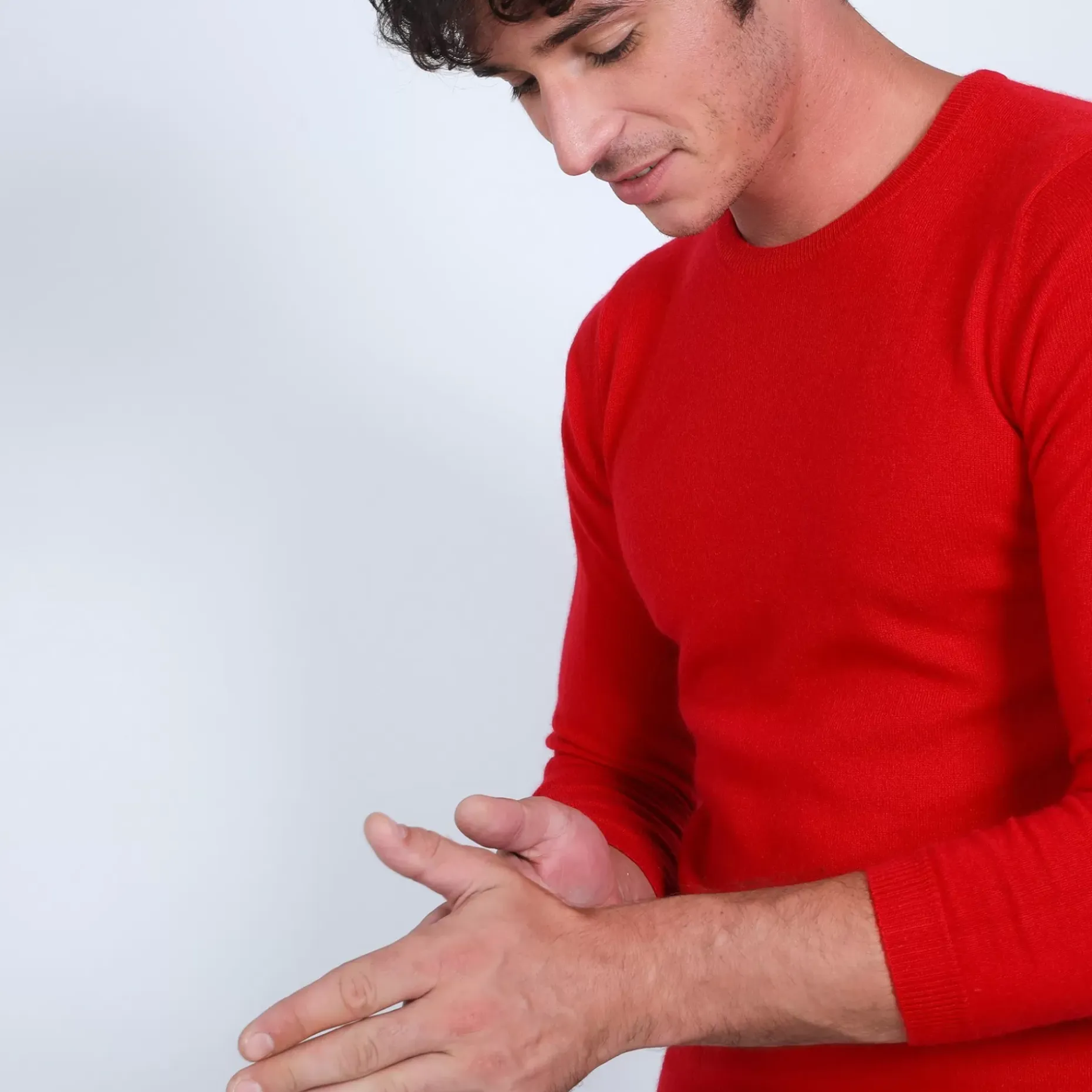Maison Montagut Pulls>Pull Col Rond En Cachemire - Benoit