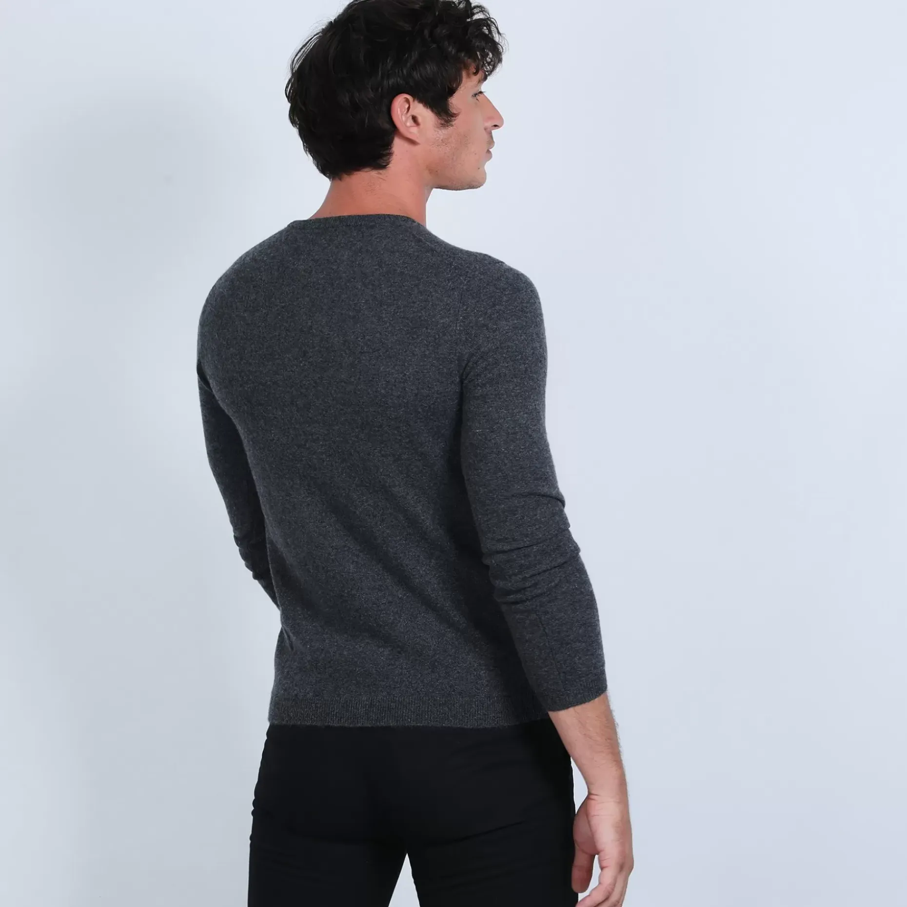Maison Montagut Pulls>Pull Col Rond En Cachemire - Benoit